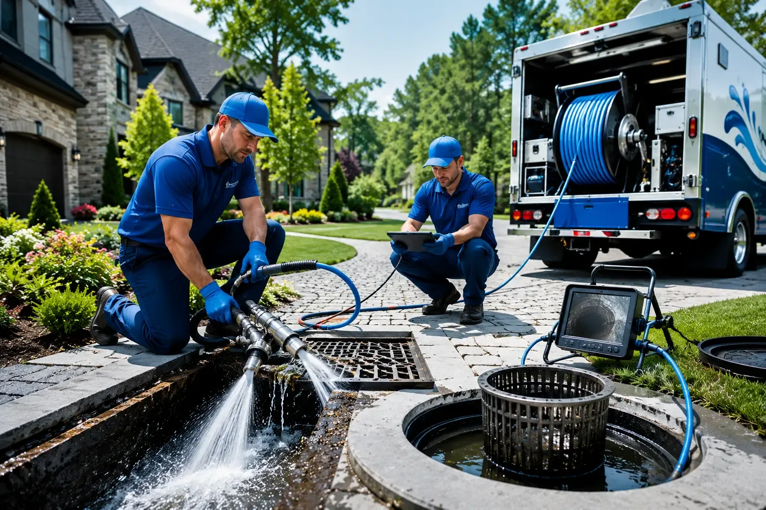 Local outdoor drain cleaning professionals in Roulette, PA