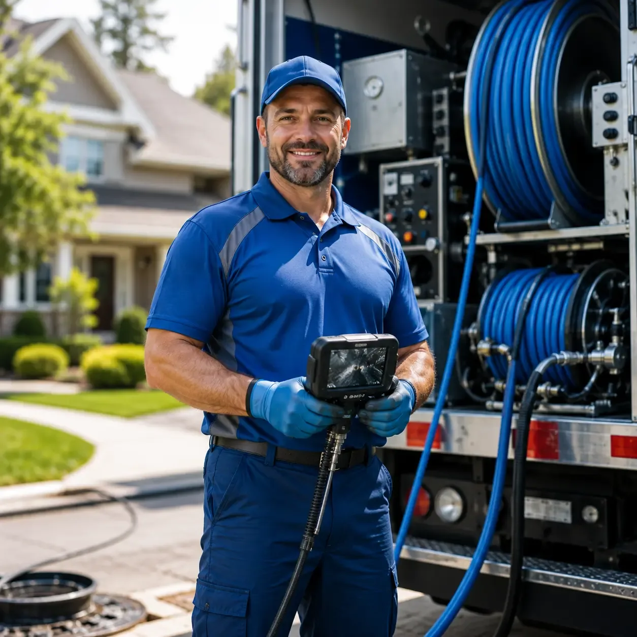 Local outdoor drain cleaning specialists in Roulette, PA